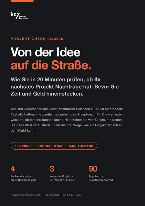 Titelseite des Projekt-Checks 08/2026