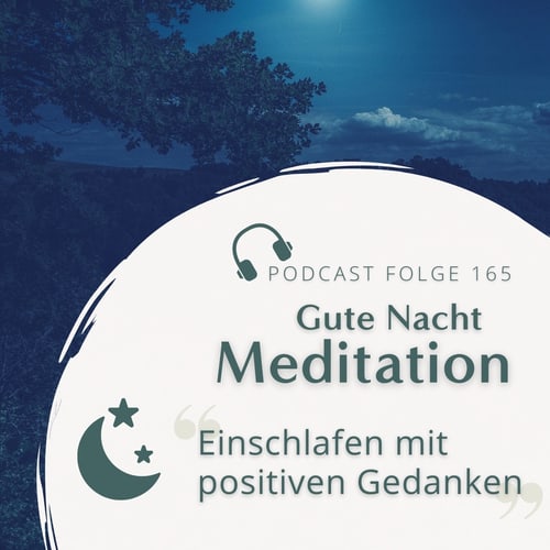 Einschlafen mit positiven Gedanken