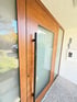 Neue Haustüre aus Holz und Glas