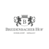 Breidenbacher Hof Logo mit Krone, zwei Löwen, Buchstabe B, und Text "BREIDENBACHER HOF DÜSSELDORF · GERMANY"