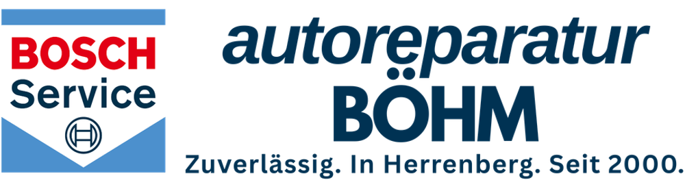 Bosch Service-Logo mit rotem "BOSCH" und schwarzem "Service", dem Bosch-Symbol und "UWE THEILMANN GMBH".