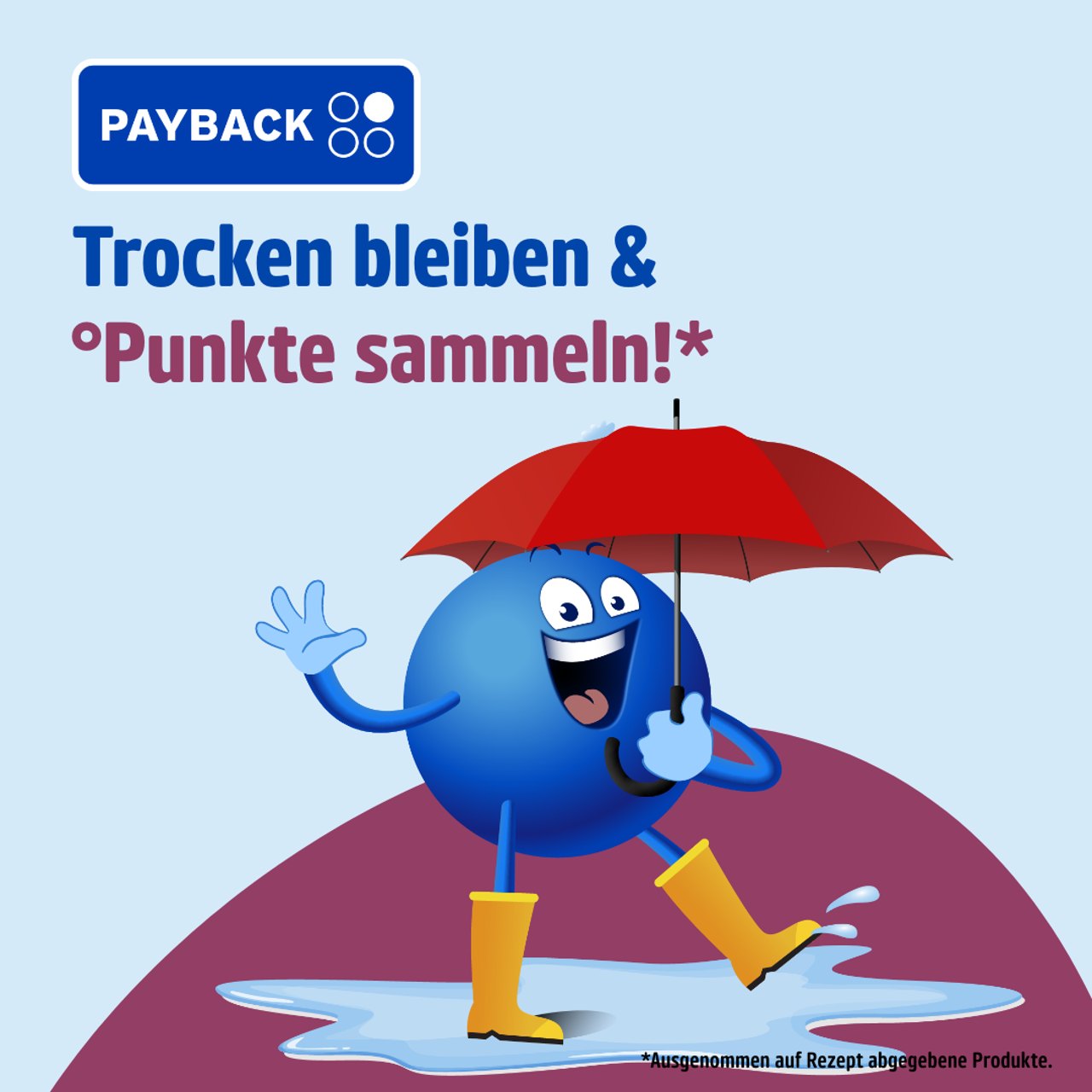 Trocken bleiben & °Punkte sammeln!