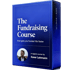 Blue box cover for "The Fundraising Course that gets you funded 10x faster" by Xaver Lehmann.