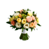 Blumengesteck für Firmenfeier mit bunten saisonalen Blumen