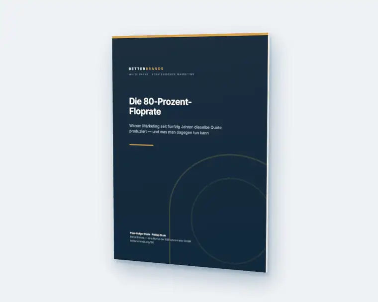 Vorschau des White Papers 80 Prozent Floprate