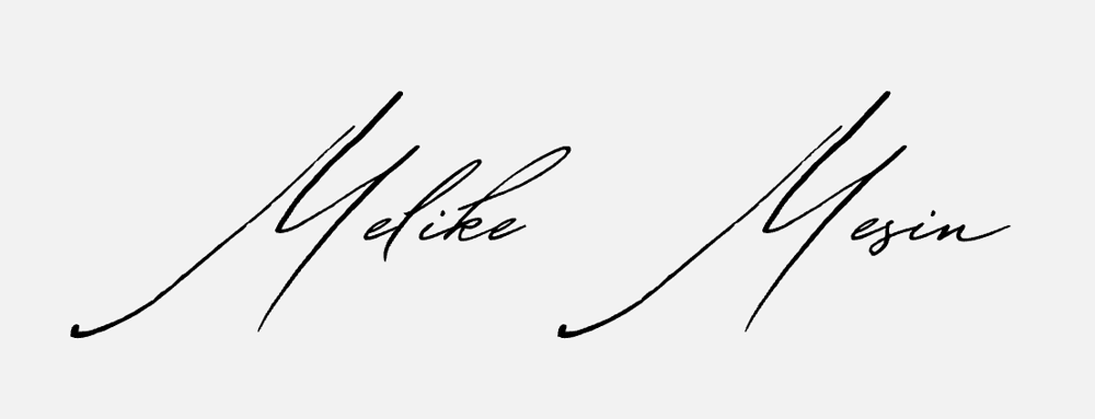 Logo-Signatur von Melike Su-Mesin – Branding-Expertin und Co-Gründerin