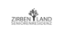 Zirbenland Seniorenresidenz Logo: grauer Schriftzug mit Baum als Buchstabe Y auf dunkelgrünem Hintergrund.