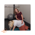 Practitioner guiding woman in birth preparation
