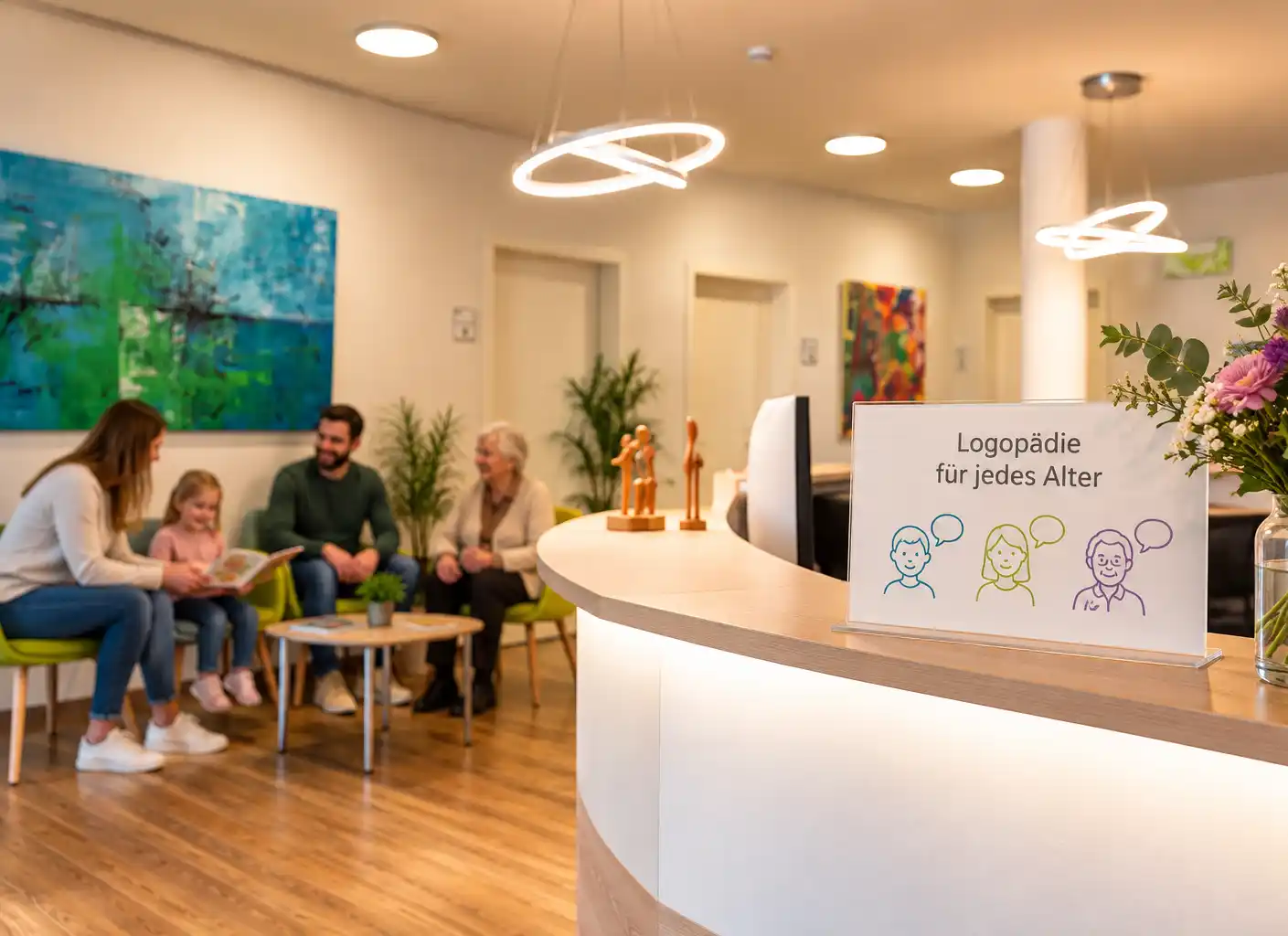 Logopädischer Therapieraum im Therapie Haus Schwab in Rammingen