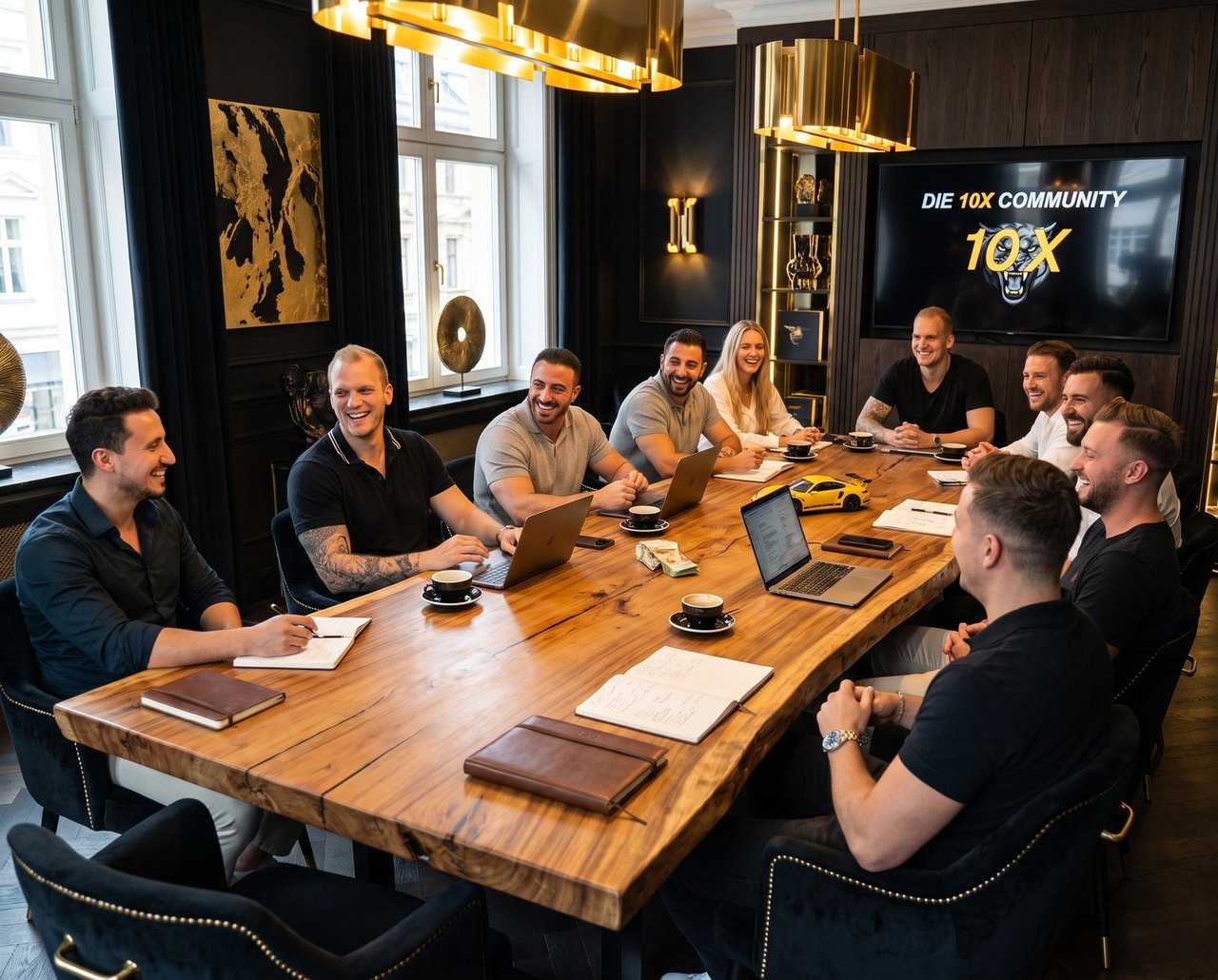 Gemeinsame Mastermind-Runde der 10X Community