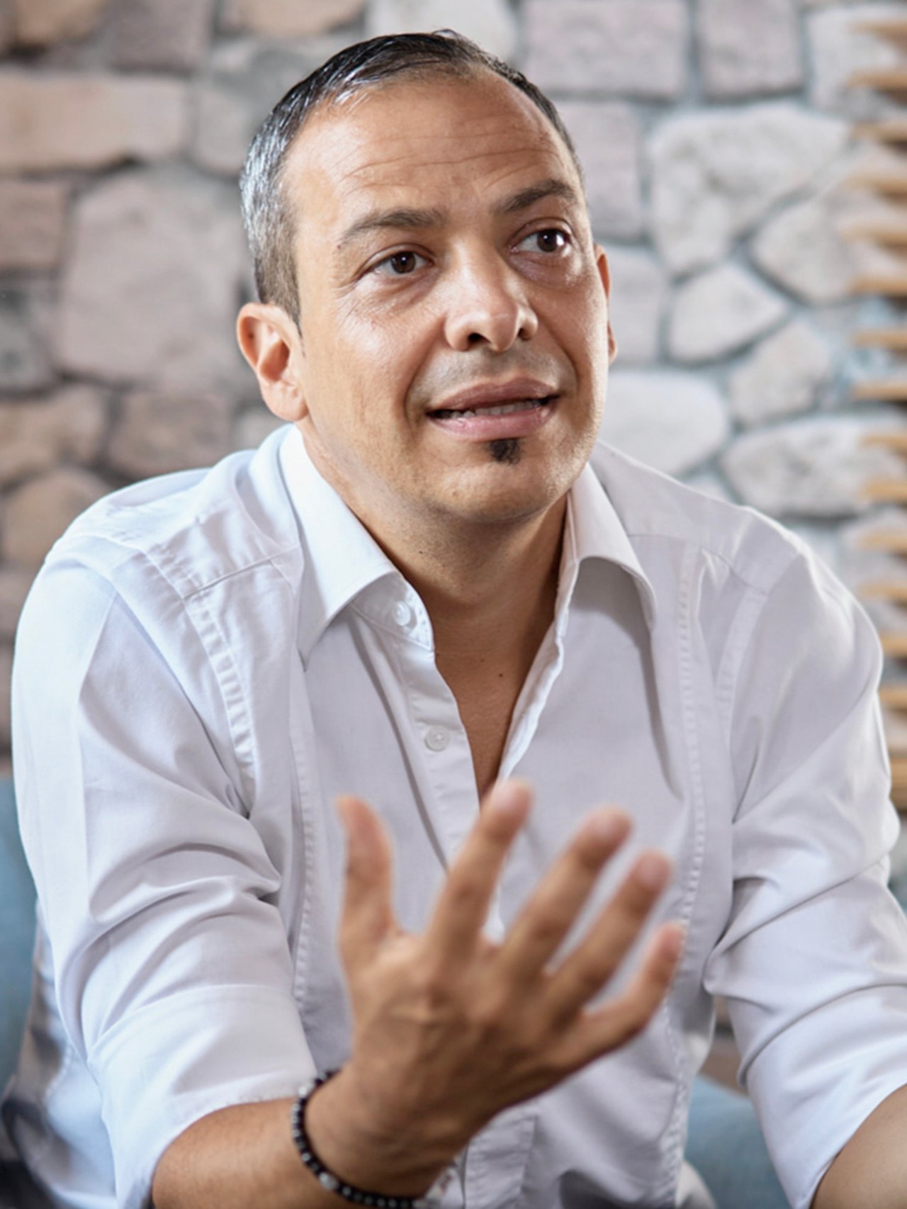 Mario Lovecchio im Mentoring-Gespräch