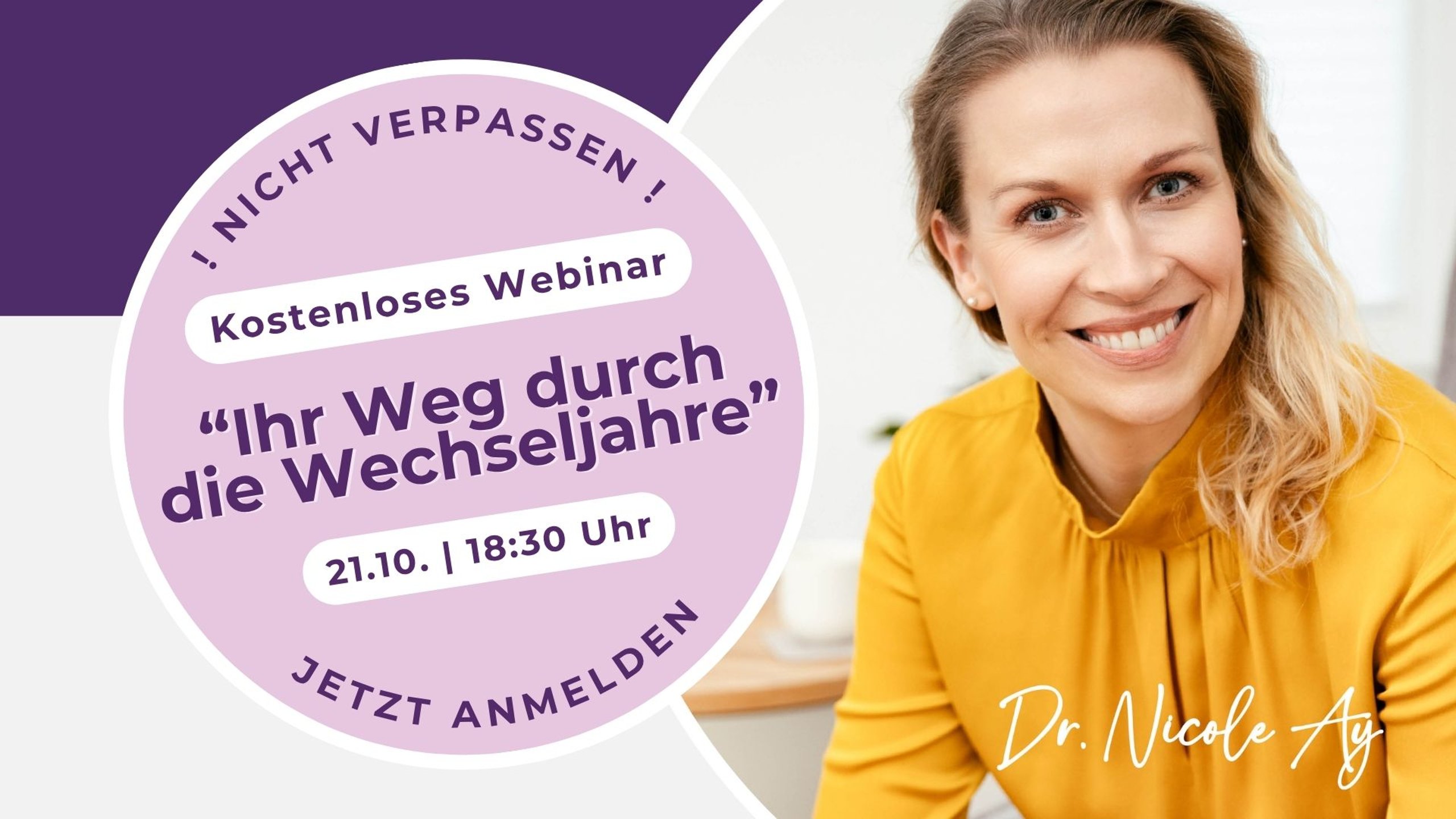 Die Macht unserer Gene – Webinar mit Dr. Nicole Ay