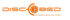 Oranges Logo von Disc-O-Bed mit Slogan "EXTREME SLEEP SOLUTIONS".