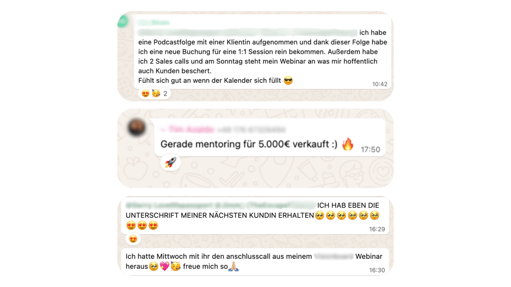 Kundenerfolg WhatsApp 1
