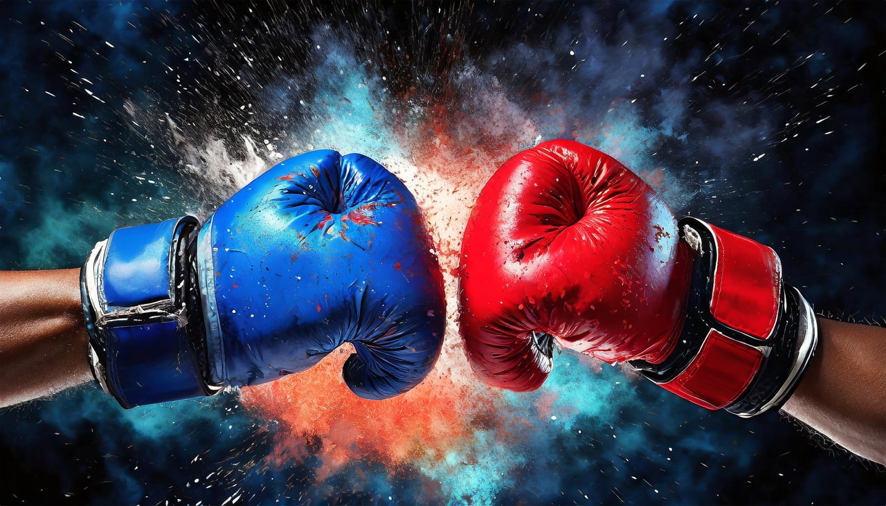 Wettbewerb – Boxhandschuhe