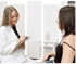 Female doctor consulting a patient, guiding her with BHRT for balanced hormones.