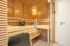 Sauna von nah