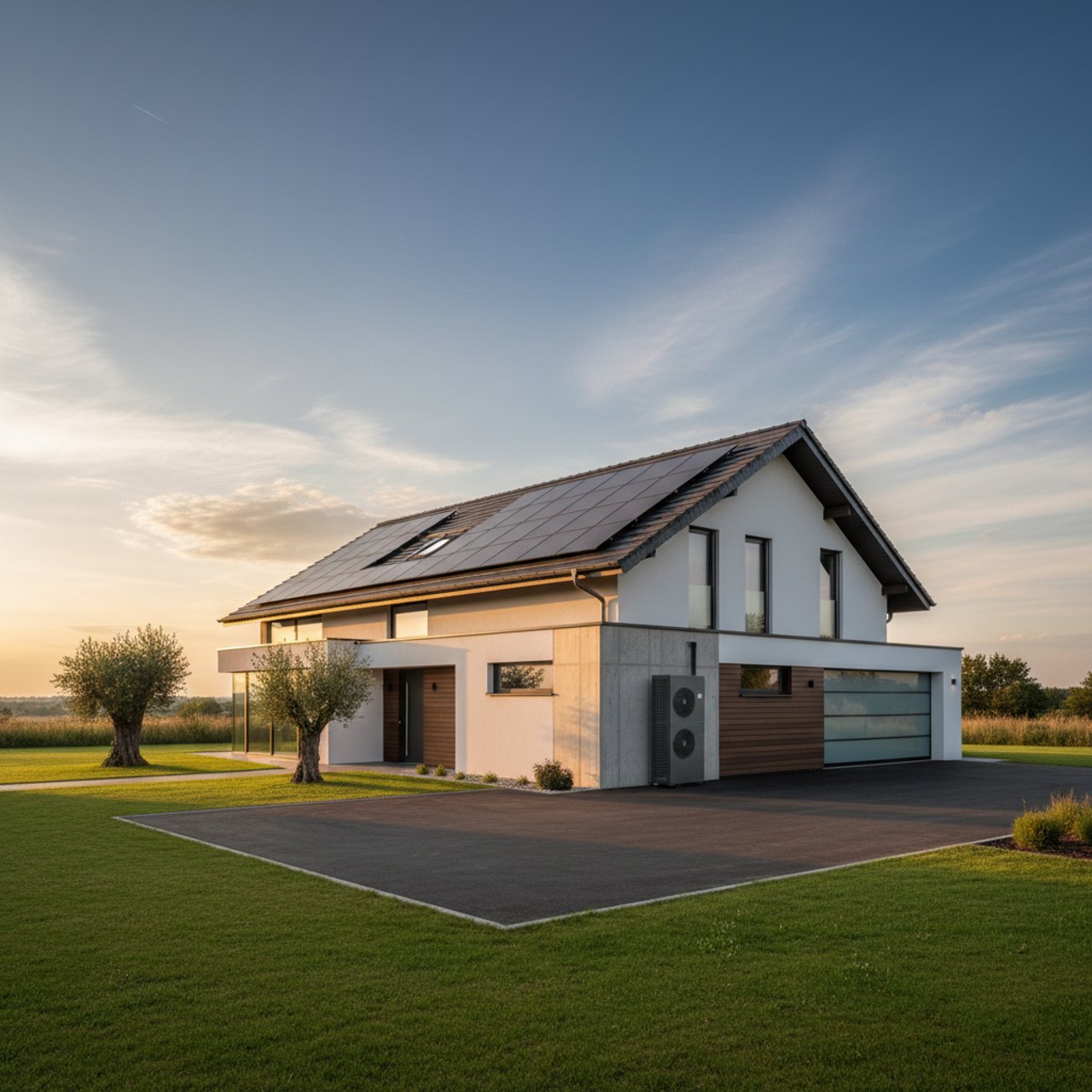 Eigenheim mit Photovoltaik