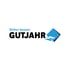 Gutjahr Logo mit dem Slogan Sicher besser und einem blauen quadratischen Grafiksymbol.