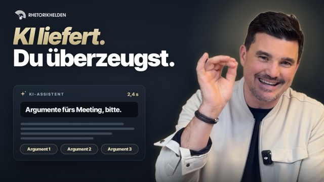 Tim Christopher Gasse erklärt den Ablauf eines Inhouse-Seminars der Rhetorikhelden