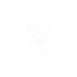 Weißes Logo mit Hirschgeweih, gekreuzten Äxten und den Texten "Wildveredlung", "Jägerschaft Hamacher" und "www.wildveredlung.de".