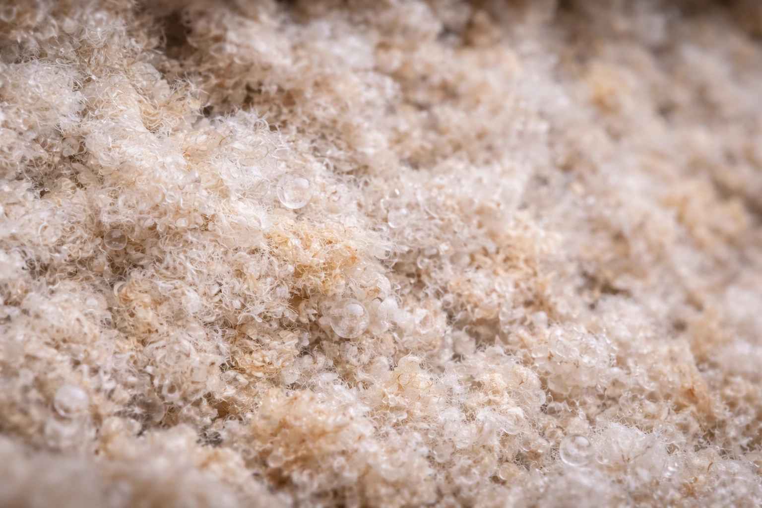 Mineralwolle-Flocken Einblasdämmung