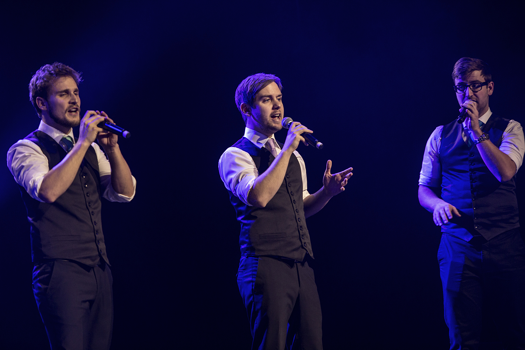 Vocal ensemble 4ME opening the concert night at the Orpheum, Voices of Spirit 2017, Graz