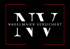 Logo: "NNV Nagelmaier Versichert" in Weiß auf Schwarz, umrandet von einem roten Quadrat.