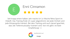 Kundenbewertung von Enni Cinnamon: 5 Sterne, mit Text über Reha-Sport bei Vitaloft. Veröffentlicht auf Google.