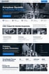 Website-Layout von Hauser Präzisionstechnik für CNC-Fräsen, Prototypenbau und Serienfertigung komplexer Bauteile.