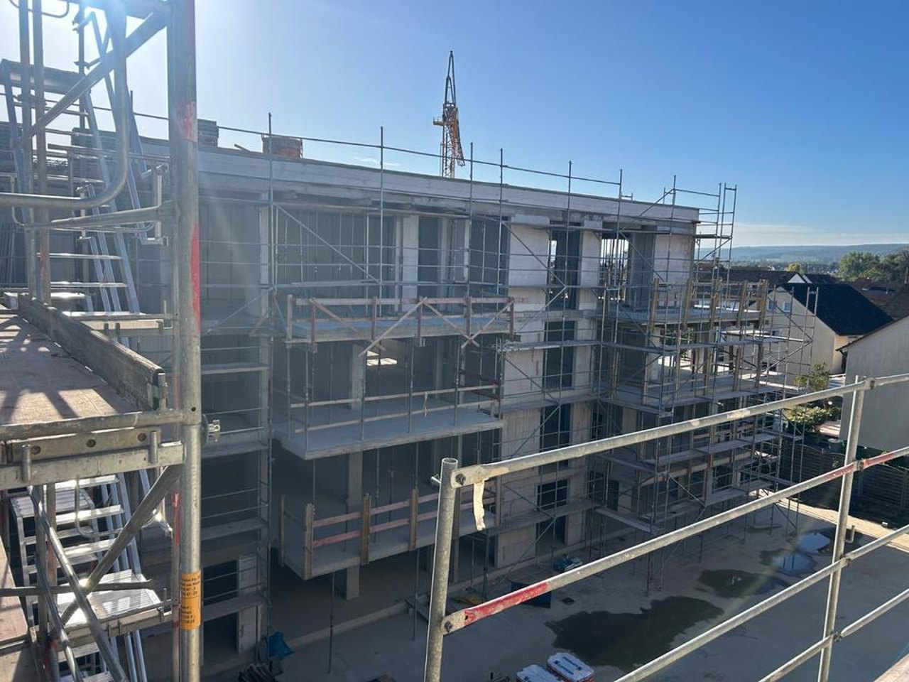 Baustelle Kolping-Carré – Rohbau