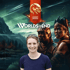A smiling woman in a blue shirt stands in front of a fantasy landscape with "WORLDS END" and "LEGEND HAVEN" text.