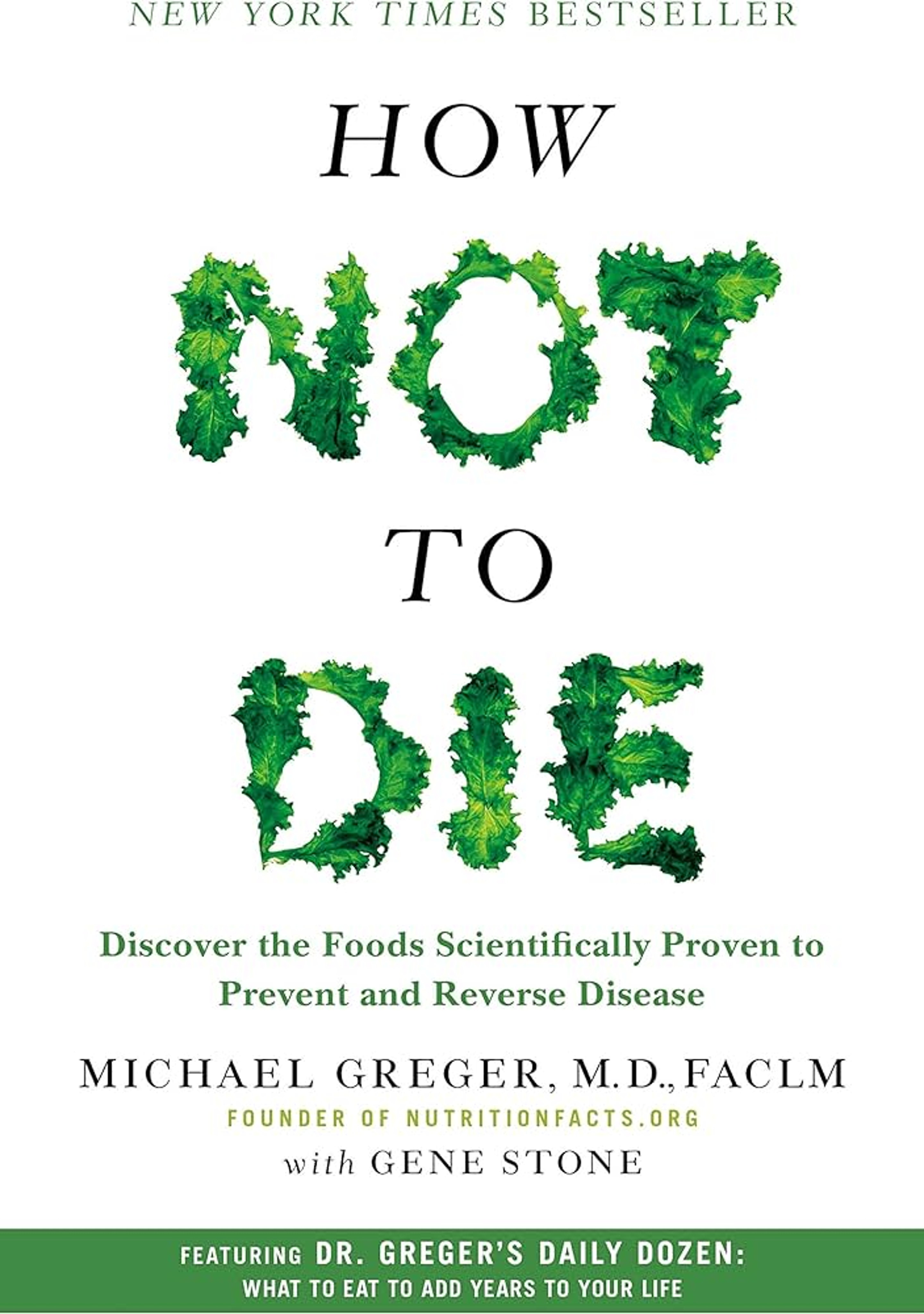 Cover: How Not to Die