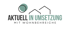 Logo mit Hausumrissen und dem Text „Aktuell in Umsetzung mit Wohnbereiche“ auf schwarzem Hintergrund.