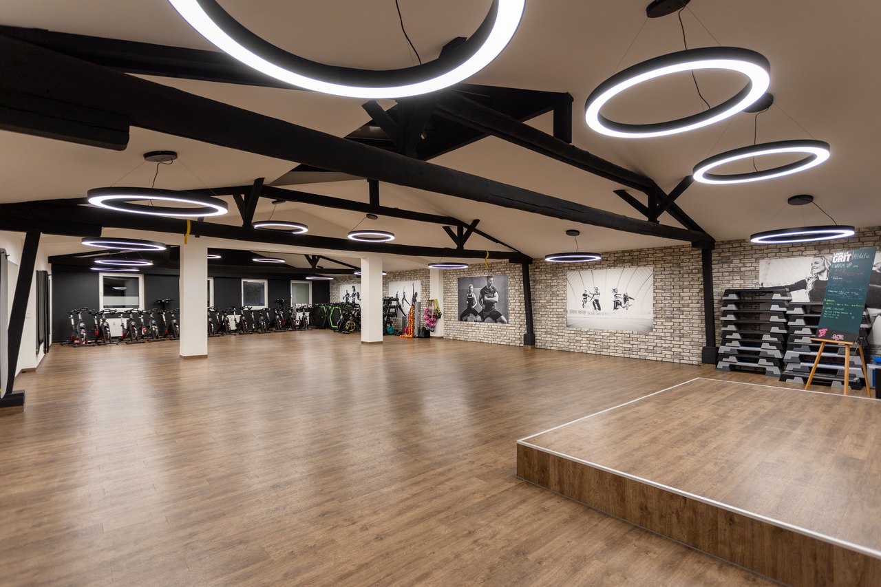 Lounge im High Class Fitness Studio