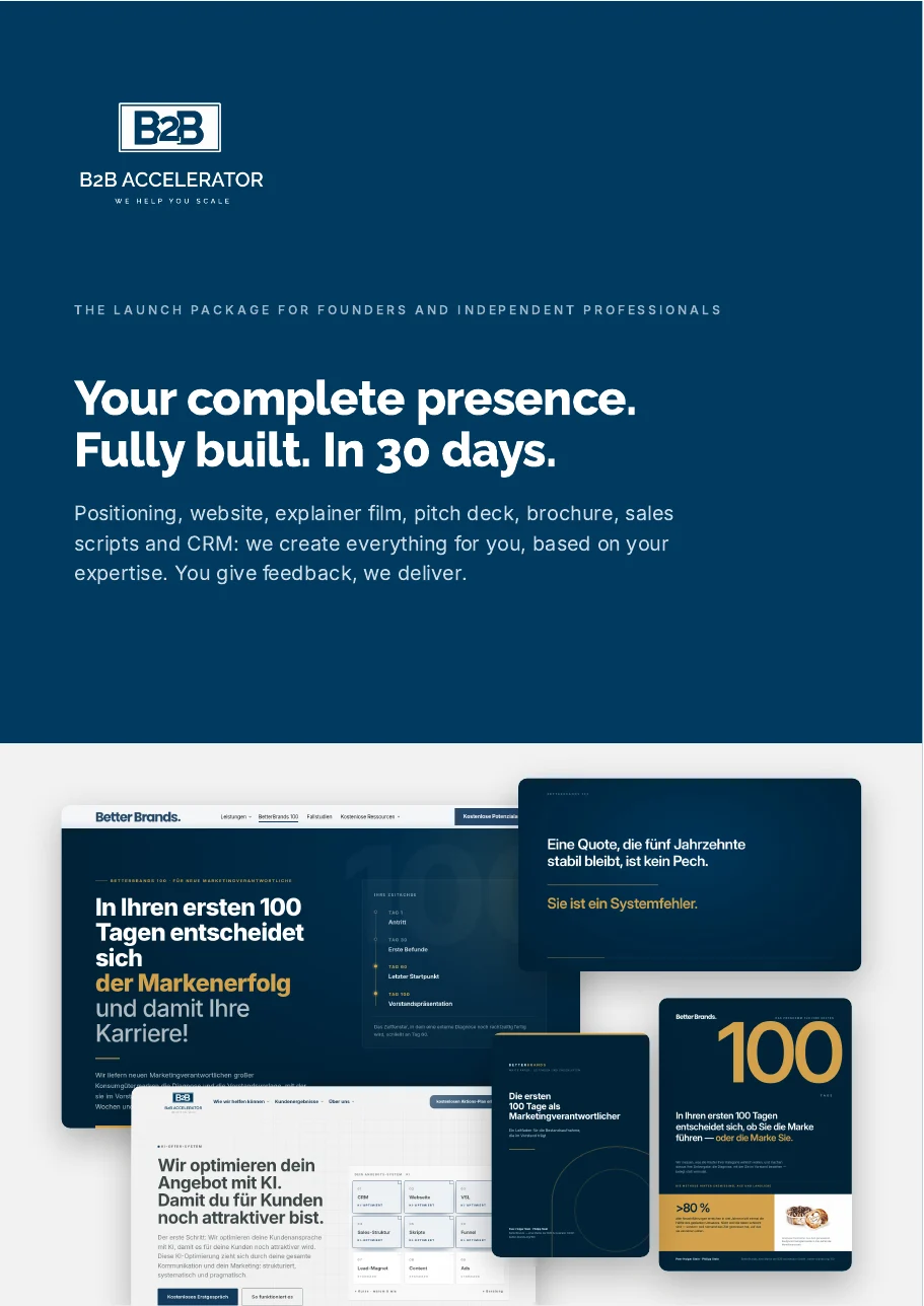 The Launch Package brochure. Free.