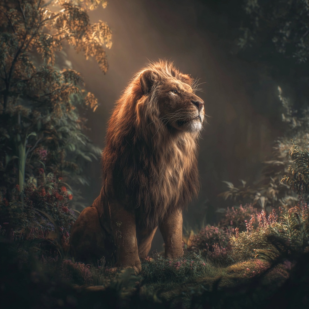 Löwe – ruhig und stark