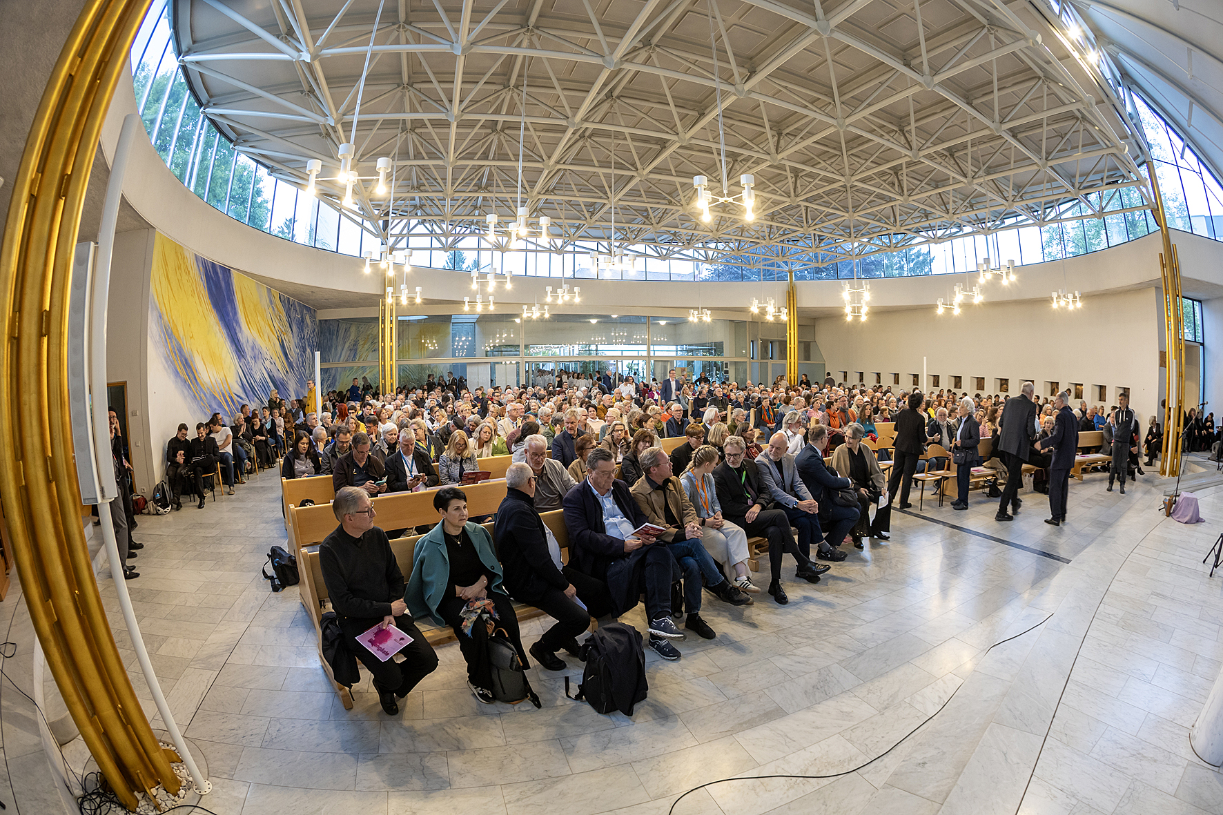 Jugendchor Österreich at the concert Heaven and Earth in the Schutzengelkirche, Voices of Spirit 2026, Graz