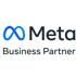 Hier sehen wir das Meta Logo, welches ein liegendes Unendlichkeitssymbol ist. Es stellt dar, dass wir ein Business Partner von Meta sind.