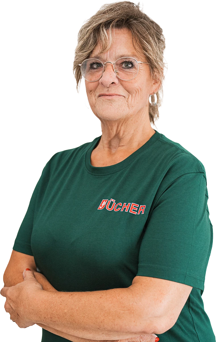 Kersty Sanzone, Verwaltung bei Bücher Containerdienst