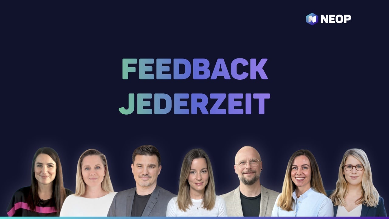Feedback jederzeit