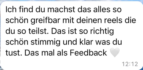 Schön greifbar mit deinen Reels