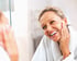 Woman receiving skin rejuvenation microneedling treatment 