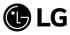 Das Logo von LG Electronics zeigt einen Kreis mit stilisierten weißen Buchstaben "L" und "G" und den Buchstaben "LG" daneben.