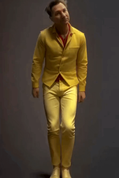 This is Scott Muskin dancing as imagined by thee app Diffuse that may or may not exsist. 