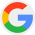 Bunter Google "G" Logo-Buchstabe auf weißem Kreis.