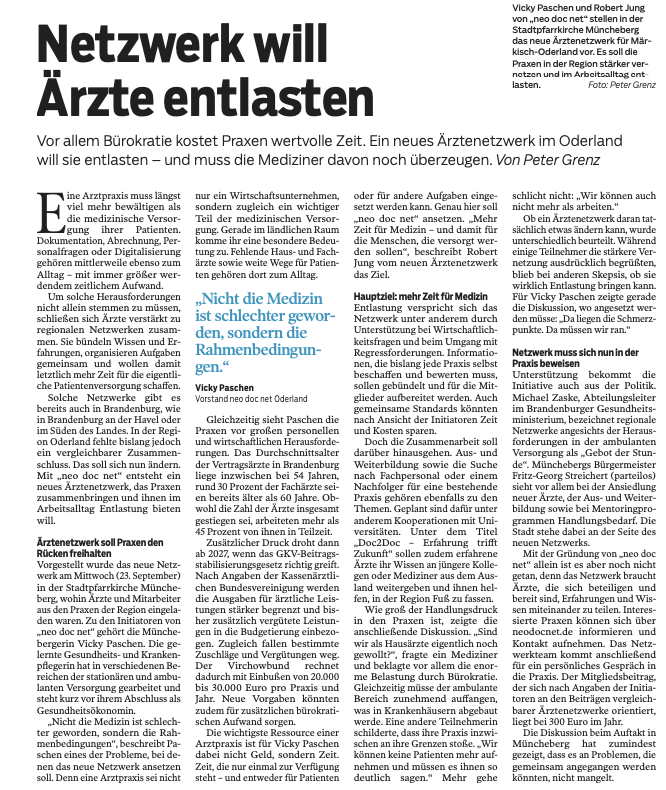 Unsere Kickoff-Veranstaltung: Jetzt geht es richtig los