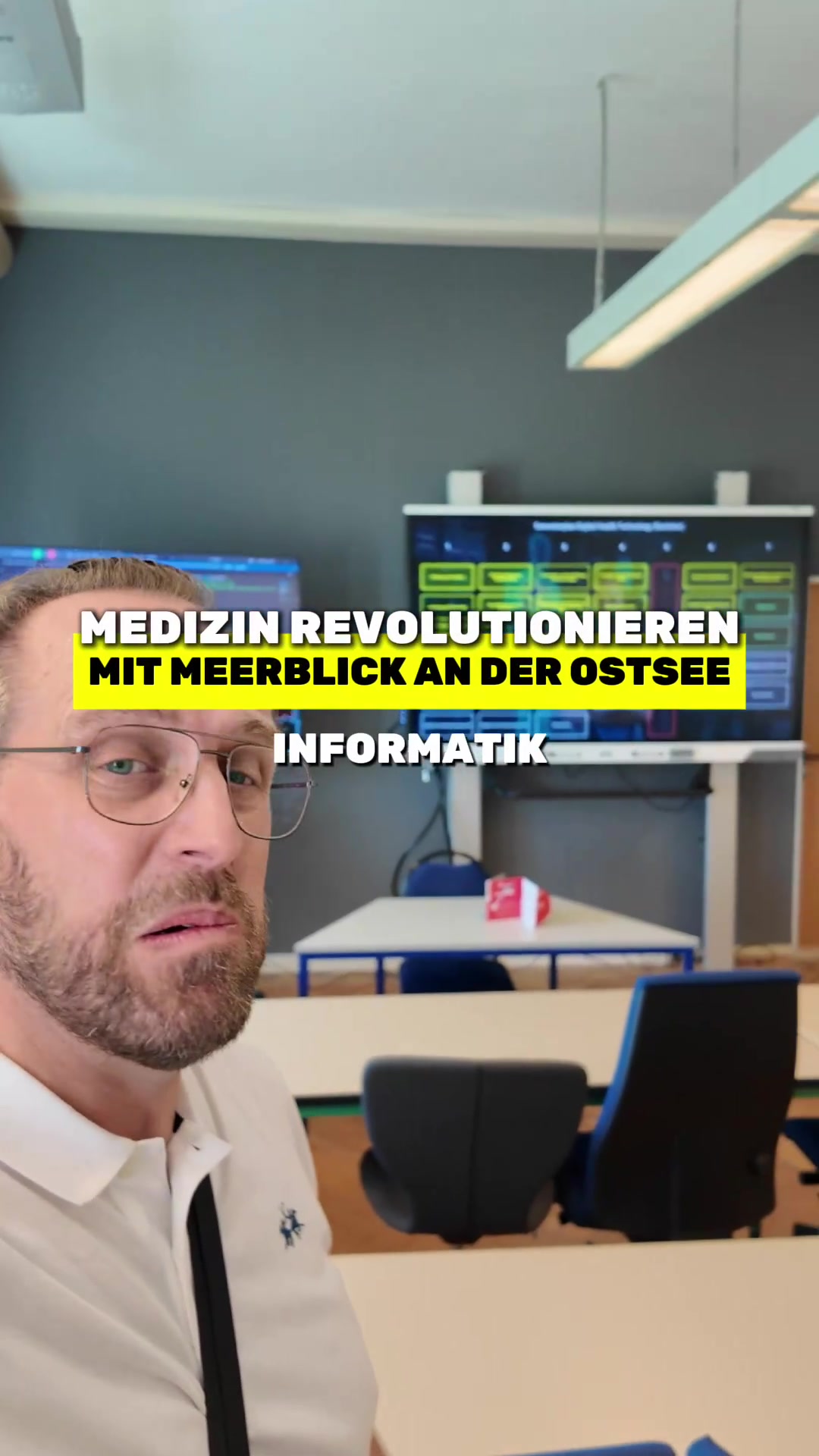Standbild aus dem Video über den Studiengang Digital Health Technology