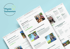 Webdesign-Layout der Webseite von Physio Tschannen mit Logo, Team-Fotos und Informationen zur Physiotherapie auf hellem Grund.