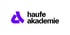 Lila Haufe Akademie Logo und Schriftzug "haufe akademie".